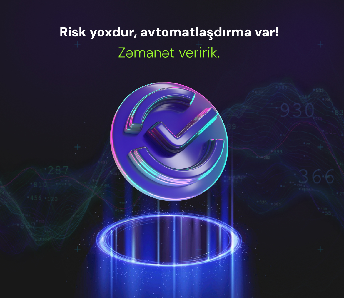 Avtomatlaşdırılmış həllərimizə zəmanət veririk! - detail image